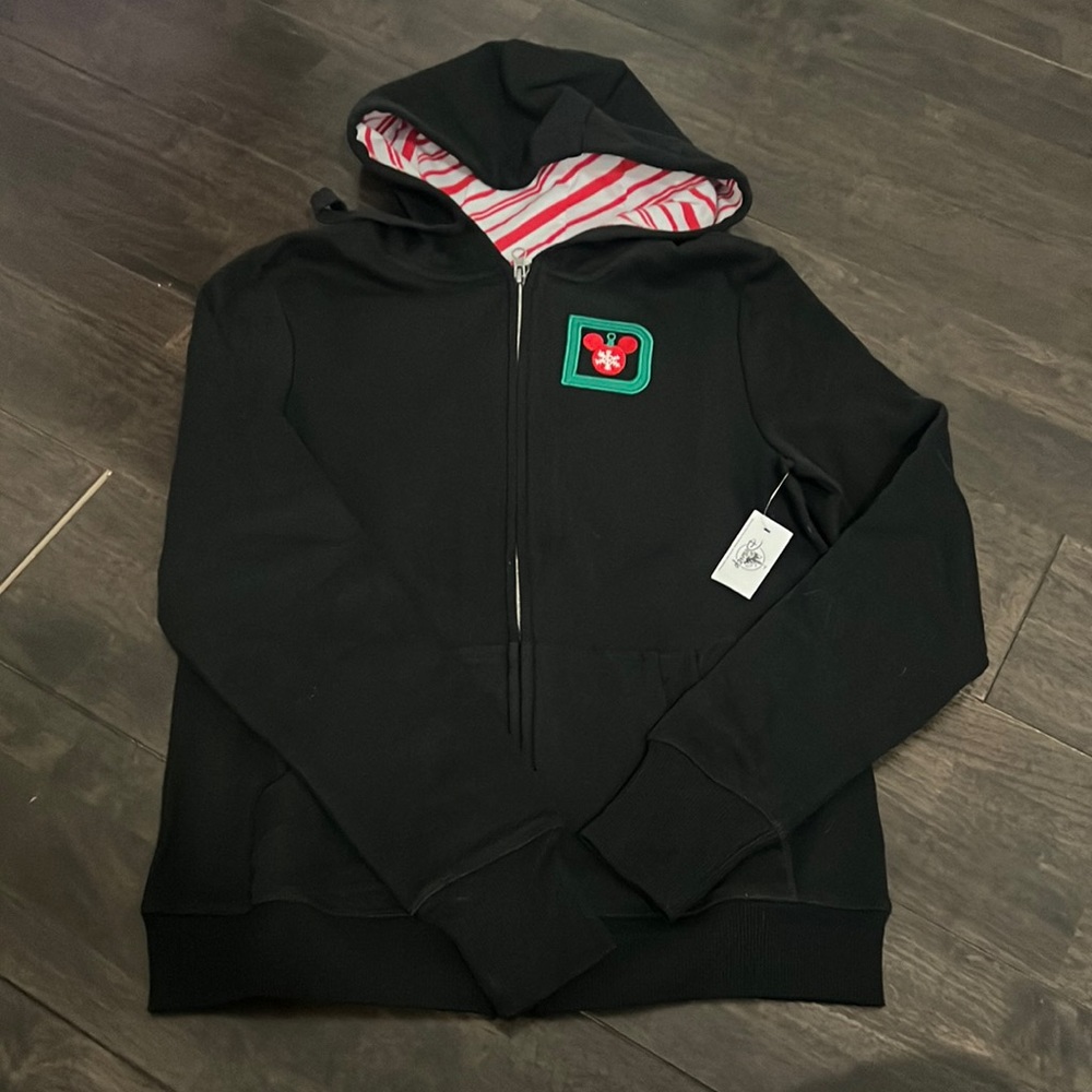 Brand new Christmas Walt Disney World zip up hoodie XS